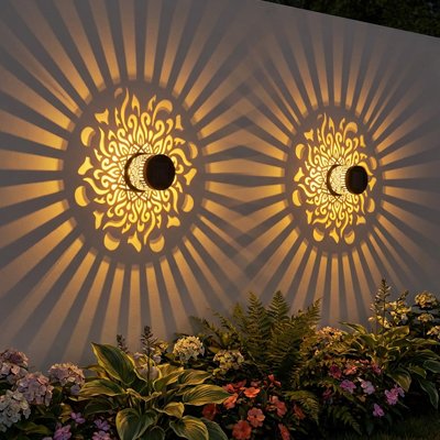applique murale extérieur style mandala