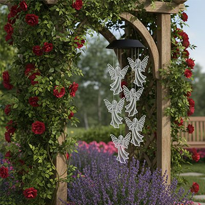 Carillon solaire 6 anges
