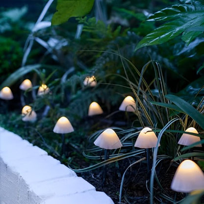guirlande lumineuse extérieur | champignons 8 m