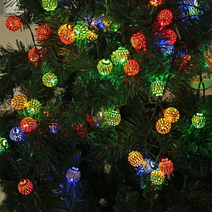 Guirlande lumineuse extérieur marocaine multicolore