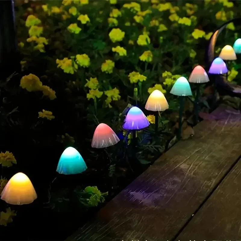 Guirlande lumineuse extérieur | Champignons