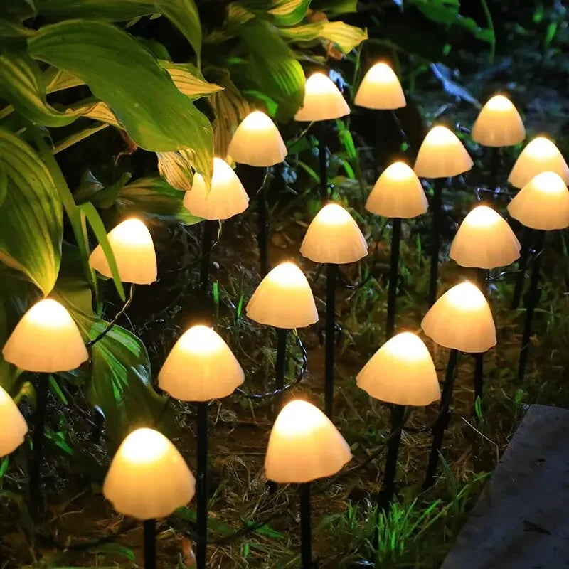 Guirlande lumineuse extérieur | Champignons