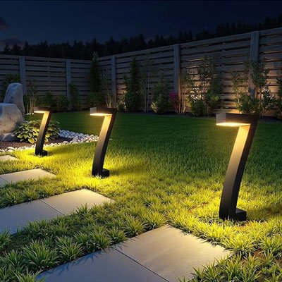 Lampe solaire extérieur lumière chaude