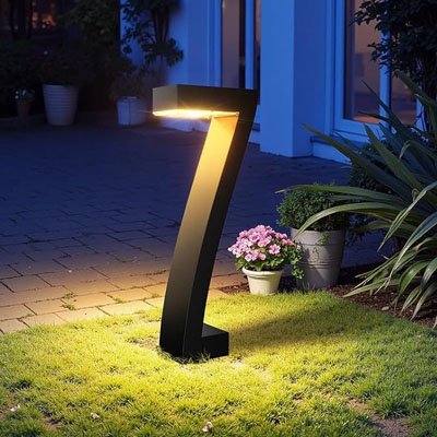 Lampe solaire extérieur lumière vers le bas
