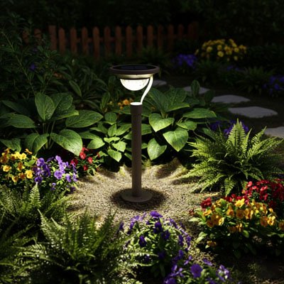 Lampe solaire extérieur pour allées