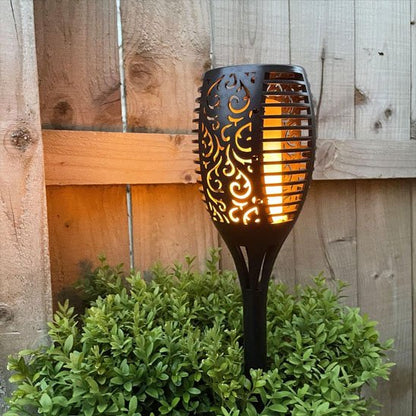 Lampe solaire exterieur superbe torche solaire 
