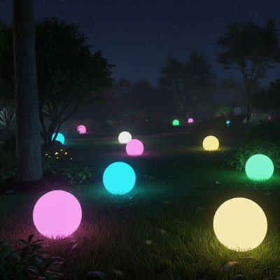 Lampe solaire jardin qui mon tre le parcours