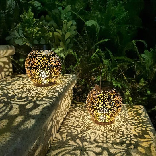 Lanterne solaire art du fer