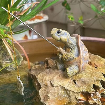 Statue de jardin tortue