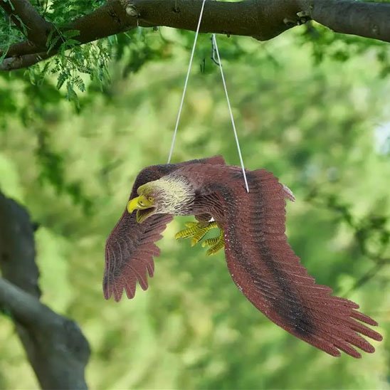 Statue de jardin aigle suspendue 